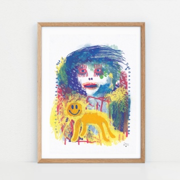 Cette image illustre un article de la catégorie Boutique. Son titre est « Le chat soleil »