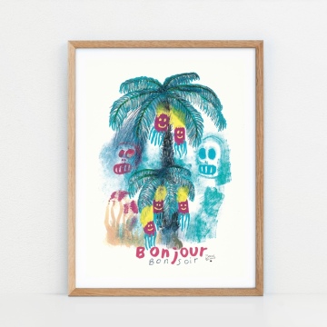 Cette image illustre un article de la catégorie Boutique. Son titre est « Bonjour bonsoir »